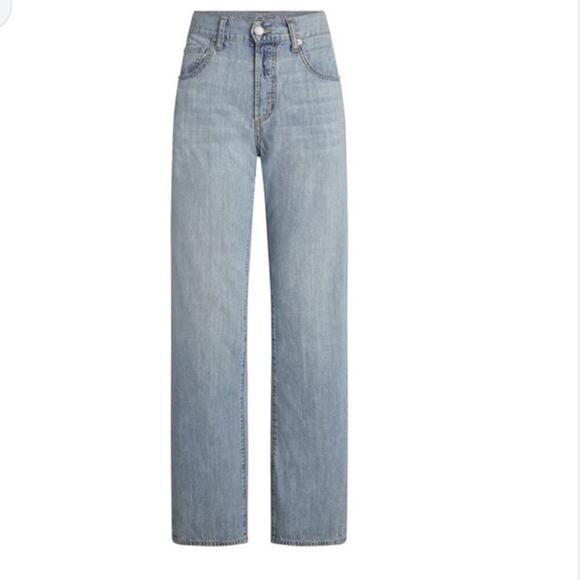 Daily Blue Mood Relaxed Straight Rigid Denim Size 24 - Picture 1 of 5